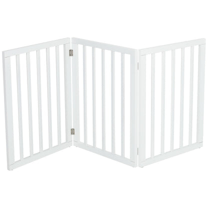 3-Panel Folding Pet Playpen Indoor Freestanding Dog Safety Fence | Shopllo