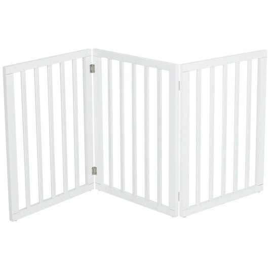 3-Panel Folding Pet Playpen Indoor Freestanding Dog Safety Fence | Shopllo